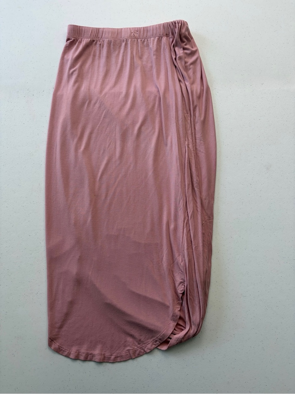 Free People Beach Daphne Ruched Jersey Midi Skirt